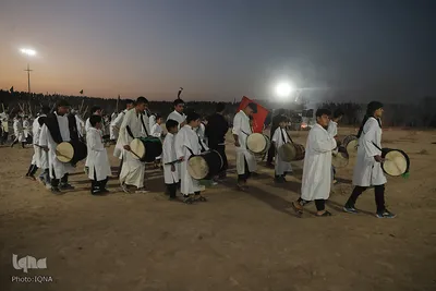 مراسم تعزیه در نوش‌آباد
