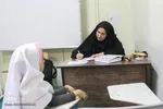 رقابت دانش‌آموزان دختردر آزمون حفظ جزء سی‌ام