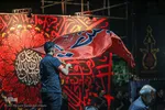 عزاداری شب پنجم محرم الحرام در باغ جنت