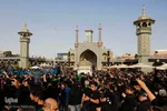 دسته عزاداری سادات چهل اختران در روز یازدهم محرم