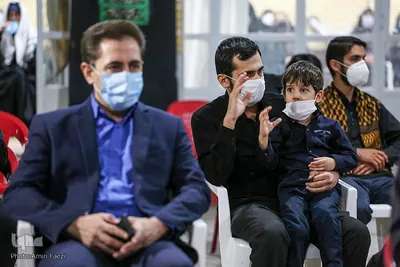 مراسم عزاداری هیئت بسیج رسانه فارس