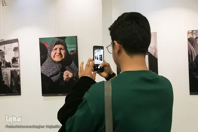 آیین گشایش نمایشگاه عکس «تشییع مادرانه»