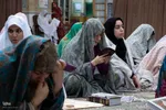 مراسم اعتکاف در مسجد دانشگاه تبریز
