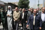 وداع باشکوه با شهدای مظلوم حمله رژیم صهیونیستی در همدان‎