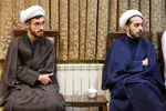 دیدار طلاب راه یافته به المپیاد کشوری با امام جمعه تبریز