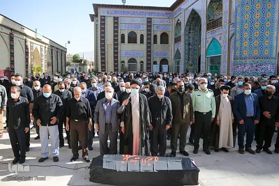 تشییع والده سردار سرتیپ پاسدار غلامحسین غیب‌پرور