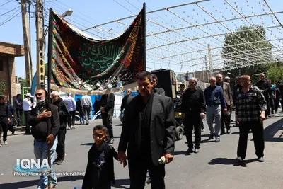 مراسم سنتی عزاداری اربعین حسینی در اهر