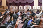 گردهمایی اصحاب رسانه و تجلیل از خانواده شهدای عرصه اطلاع‌رسانی در اراک