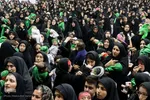 همایش شیرخوارگان حسینی در گلستان شهدای اصفهان‎