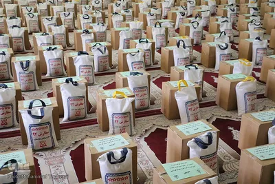 رزمایش شمیم حسینی در آستان امامزاده طاهر (ع)_کرج