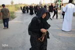 پیاده روی اربعین حسینی در منطقه طریق العلما و زرگه نجف به کربلا
