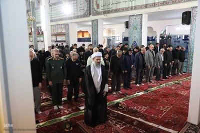 اقامه نماز ظهر عاشورا در اهر