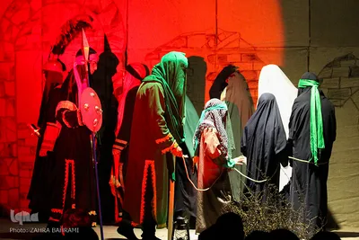 نمایش «سه ساله‌ای در شام» - مهاجران/عکاس:زهرا بهرامی