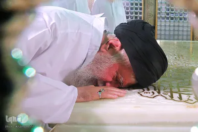 مراسم غبارروبی مضجع شریف ثامن‌الحجج حضرت امام رضا علیه‌السلام
