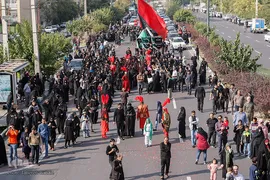 راهپیمایی نمادین قافله اسرای کربلا
