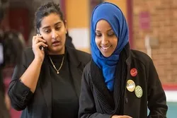 Musulmin Amurka Sun Taya 'Yan Takara Mata Musulmi Murna Kan Lashe Zabe
