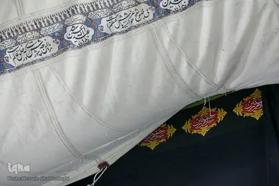 برپایی خیمه عزا در امامزاده موسی مبرقع(ع)
