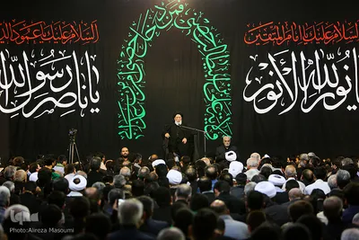 اجتماع دسته عزاداران علوی در مشهد