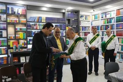 مراسم استقبال از خادمان رضوی در جهاد‌دانشگاهی واحد اصفهان