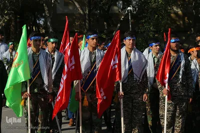 صبحگاه اقتدار معلمان و دانش‌آموزان بسیجی استان قم