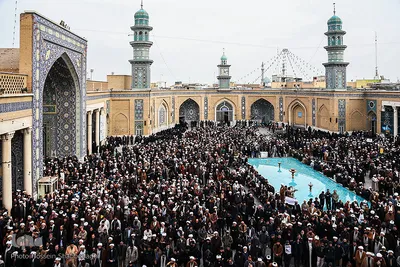 تجمع حوزویان و علما در پی شهادت سردار قاسم سلیمانی