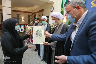 تجلیل از بانوان خادم حرم  شاهچراغ(ع)