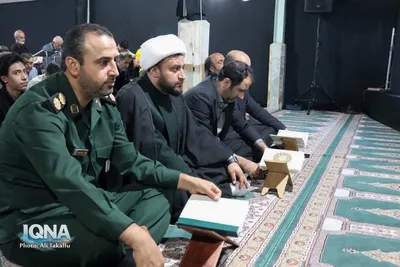 محفل انس با قرآن در ملایر