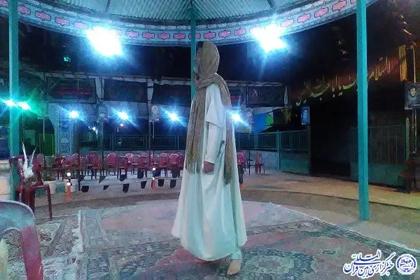هشتمین روز از سوگواره تعزیه «غریب»