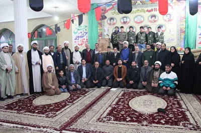یادواره شهدای روستای گوراب ملایر و گرامیداشت چهل و ششمین بهار انقلاب