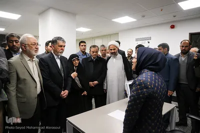 افتتاح کتابخانه مرکزی مشهد با حضور وزیر فرهنگ و ارشاد اسلامی