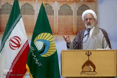  حجت الاسلام والمسلمین تقدیری، رییس مرکز آموزش نجوم آستان مقدس حضرت عبدالعظیم(ع)
