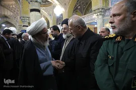 مراسم یادبود آیت‌الله سید محمد شاهچراغی در قم