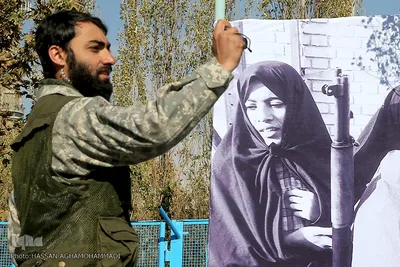 راهپیمایی ۱۵هزار نفر از بسیجیان سپاه حضرت محمد رسول الله(ص) استان تهران