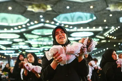 مراسم «شیرخوارگان عاشورایی» در تهران