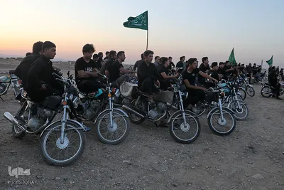 مراسم تعزیه در نوش‌آباد