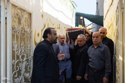 تشییع پیکر مرحوم عباس صناعت در اصفهان