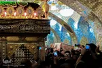 حسینیه ایران؛ مراسم عزاداری شب عاشورای حسینی در سیدعلاءالدین حسین(ع)‎‎