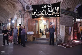 سیاه پوش شدن بازار تبریز