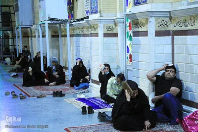 مراسم احیای شب بیست و سوم ماه رمضان در یزد