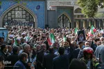 راهپیمایی مردم تبریز علیه حادثه تروریستی شاه چراغ‎‎