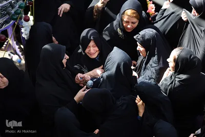 تشییع پیکر شهید مدافع حرم سجاد زبرجدی در محله خانی ابادنو