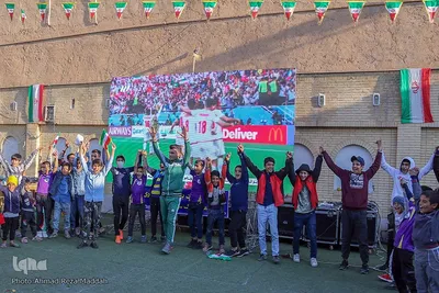 جشن پیروزی تیم ملی ایران