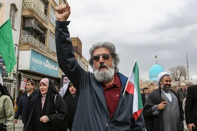 راهپیمایی ۲۲ بهمن در قزوین