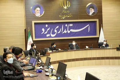 نشست خبری فاطمی استاندار و اعلام برنامه سفر رییس جمهور به یزد‎‎