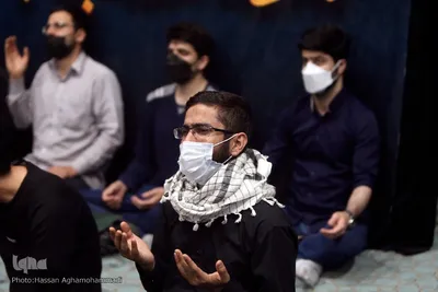 مراسم پرفیض احیای شب بیست و یکم ماه مبارک رمضان در مسجد دانشگاه تهران