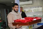 تجلیل از پرستاران بیمارستان امام حسین(ع) توسط گروه فرهنگی و جهادی خادم‌الشهداء‎