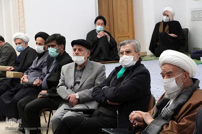 مجلس سنتی عزاداری و روضه خوانی شهادت حضرت زهرا(س) در بیت شهید صدوقی در یزد‎‎