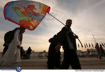 شور و حال زائران حسینی در آستانه اربعین