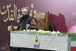 آیین وداع با پیکر شهید معصومه کرباسی در دانشگاه شیراز‎