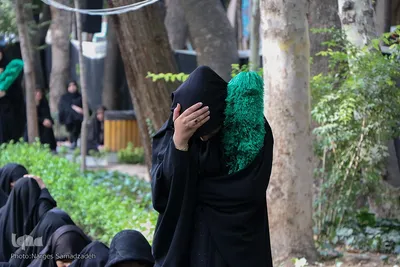 عزاداری در چهار باغ‎